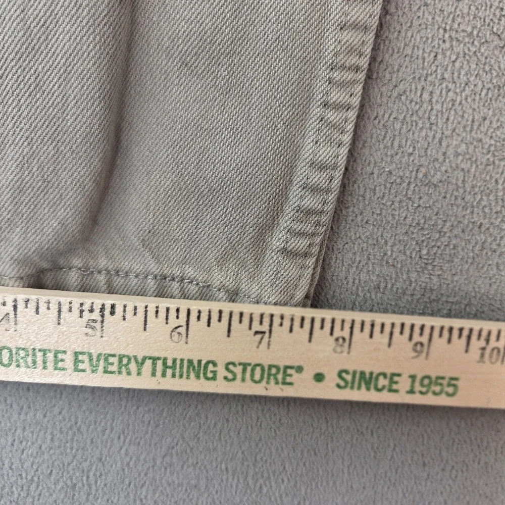 Vintage‎ Levis 501 Jeans Mens Gray Denim Made USA Button Stained 90s fits 27x30
